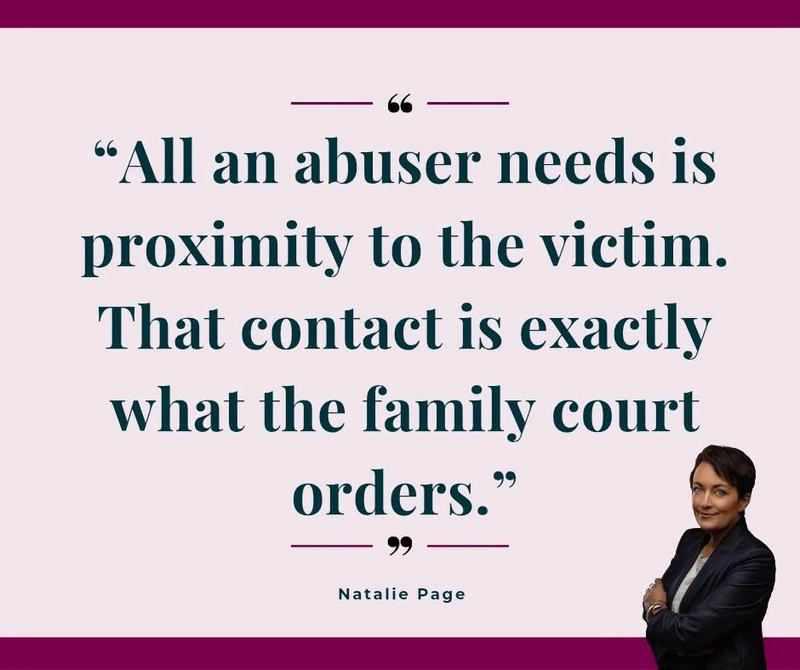 An abuser only needs proximity to keep harming a family